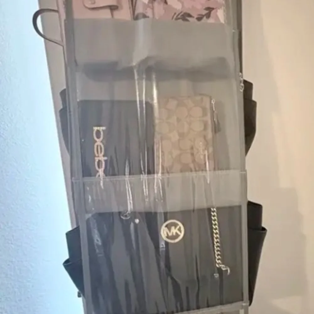 NEW Set Of 3 Purse Organizers | 8 Grid | Gray